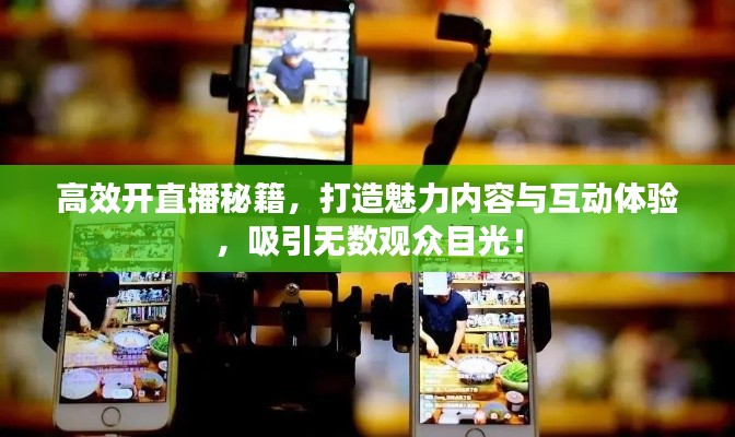 高效开直播秘籍，打造魅力内容与互动体验，吸引无数观众目光！