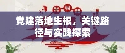 党建落地生根，关键路径与实践探索