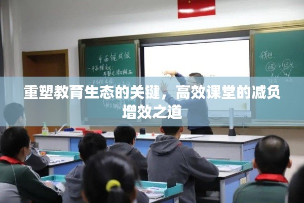 重塑教育生态的关键，高效课堂的减负增效之道
