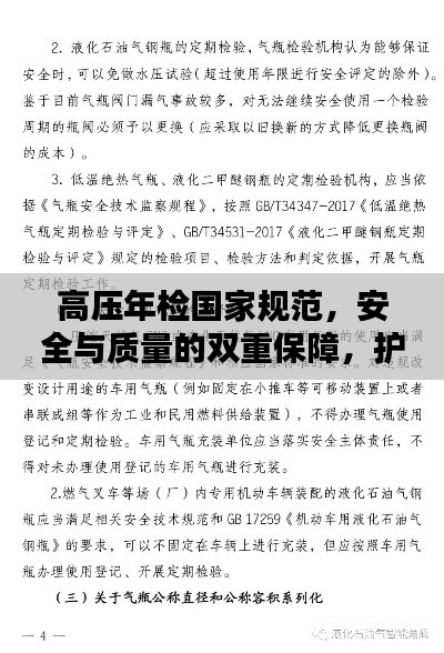 高压年检国家规范，安全与质量的双重保障，护航你我安全！