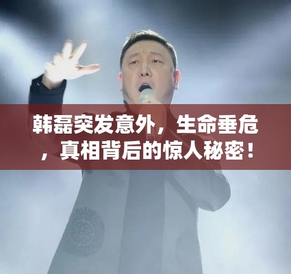 韩磊突发意外，生命垂危，真相背后的惊人秘密！