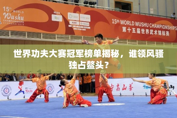 世界功夫大赛冠军榜单揭秘，谁领风骚独占鳌头？