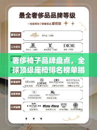 奢侈椅子品牌盘点，全球顶级座椅排名榜单揭晓！
