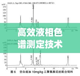 高效液相色谱测定技术揭秘，应用广泛，优势显著