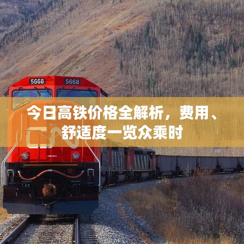 今日高铁价格全解析，费用、舒适度一览众乘时