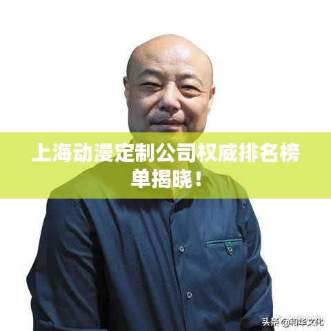 上海动漫定制公司权威排名榜单揭晓！