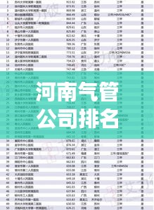 河南气管公司排名揭晓，权威榜单，优质企业一览无遗！