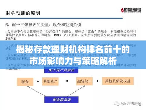 揭秘存款理财机构排名前十的市场影响力与策略解析