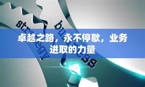 卓越之路，永不停歇，业务进取的力量